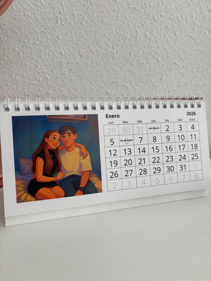 Calendario Escritorio Disney