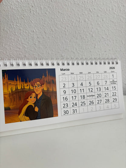 Calendario Escritorio Disney
