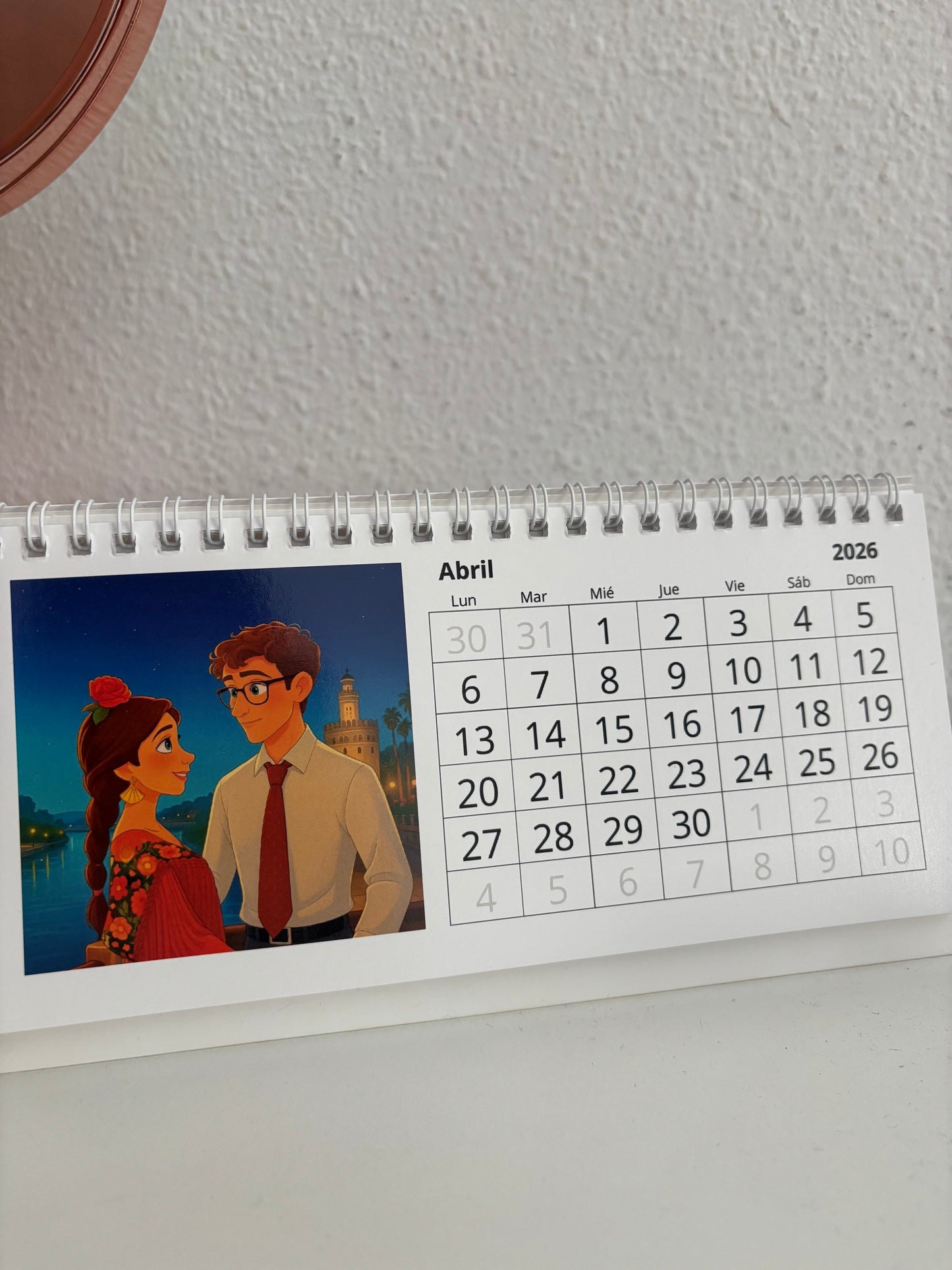 Calendario Escritorio Disney