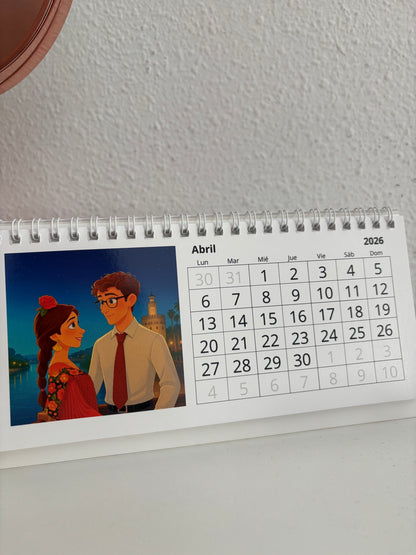 Calendario Escritorio Disney