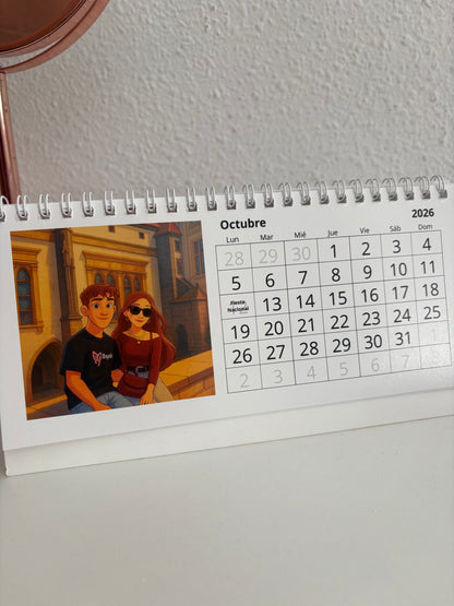 Calendario Escritorio Disney