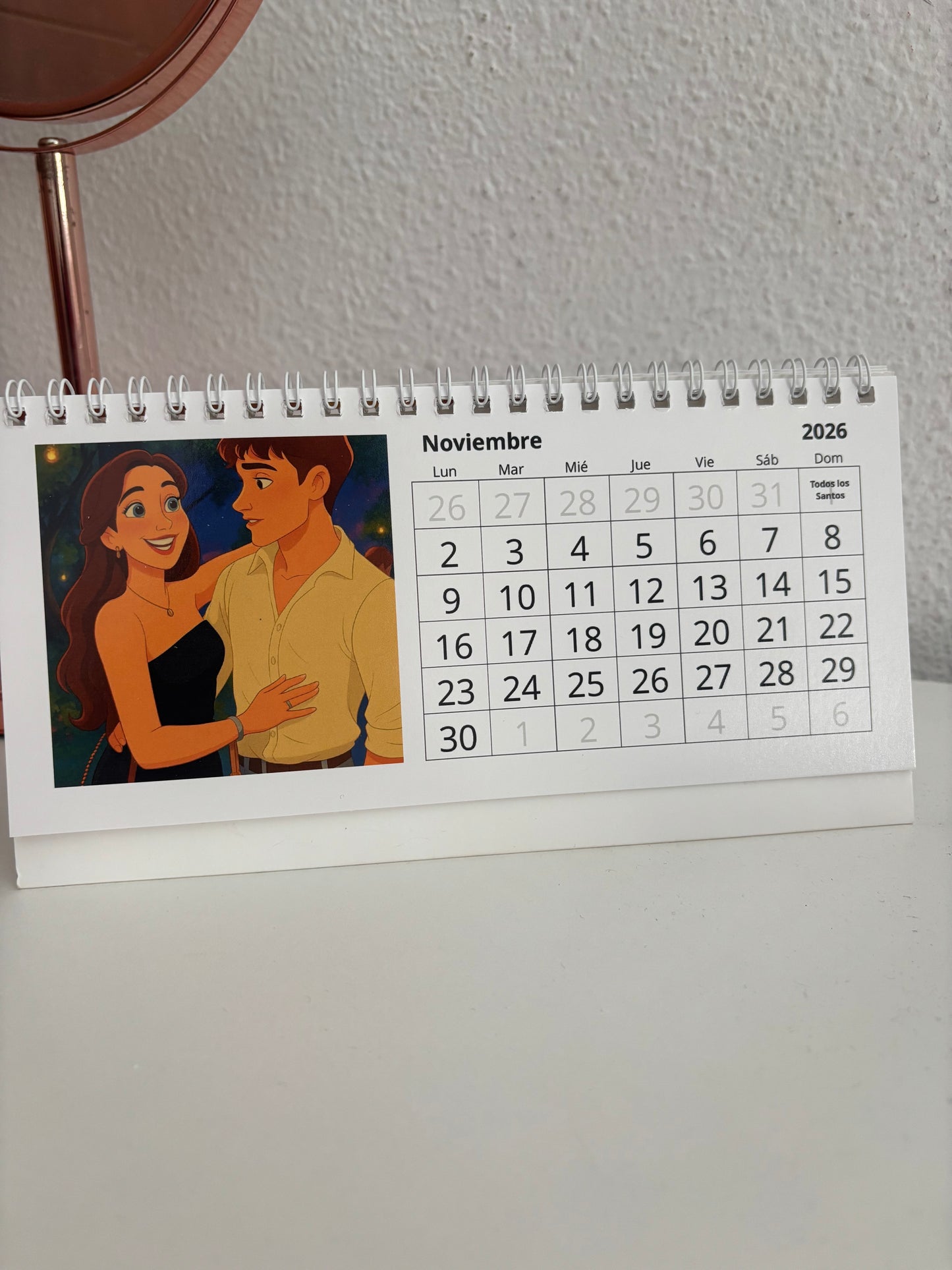 Calendario Escritorio Disney