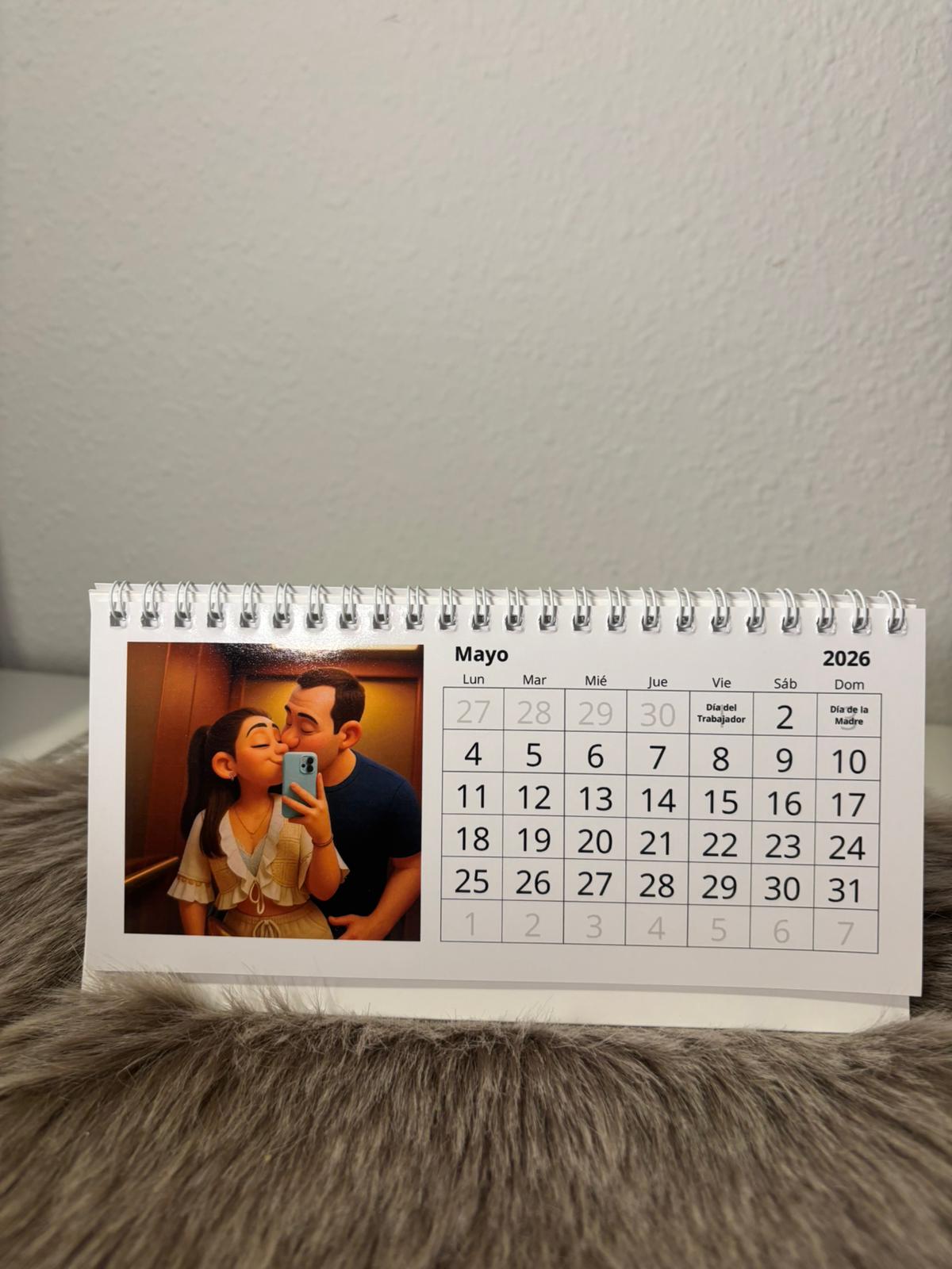 Calendario de mesa Pixar