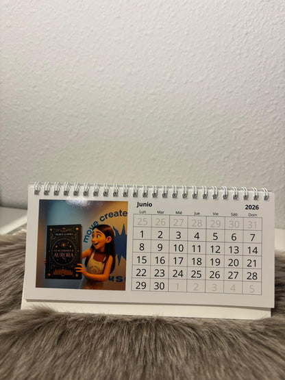Calendario de mesa Pixar