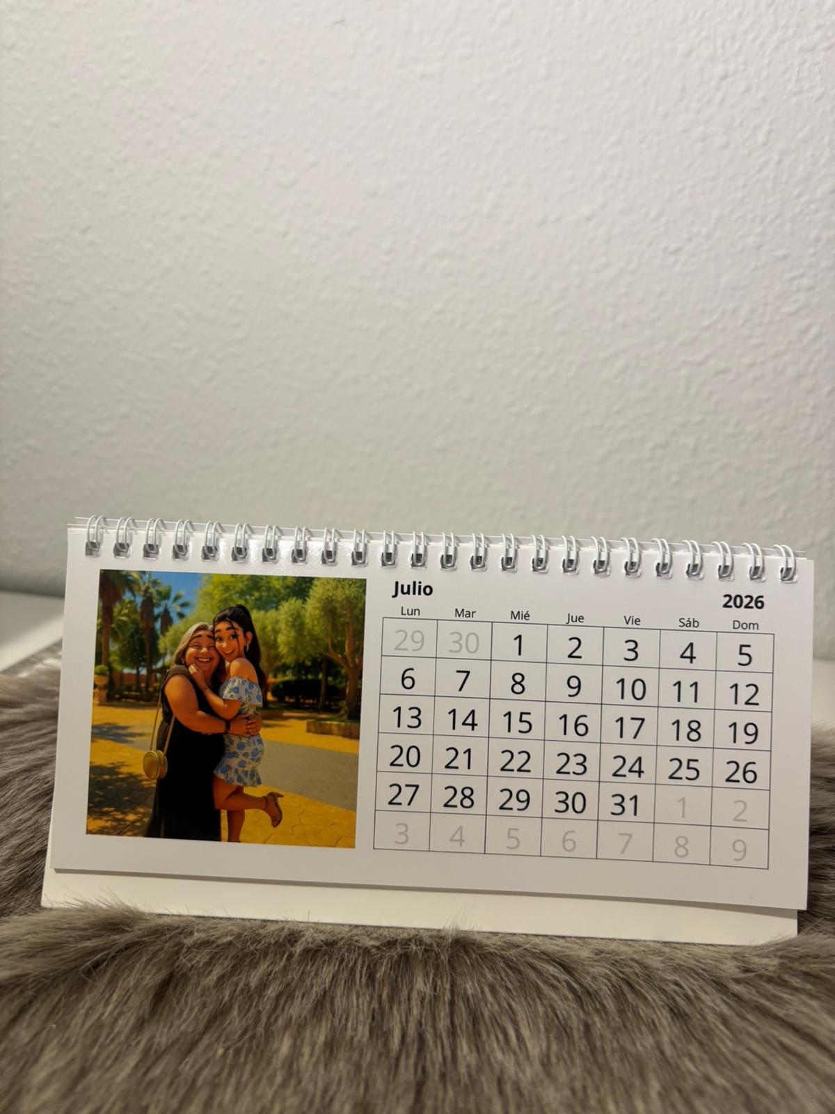 Calendario de mesa Pixar